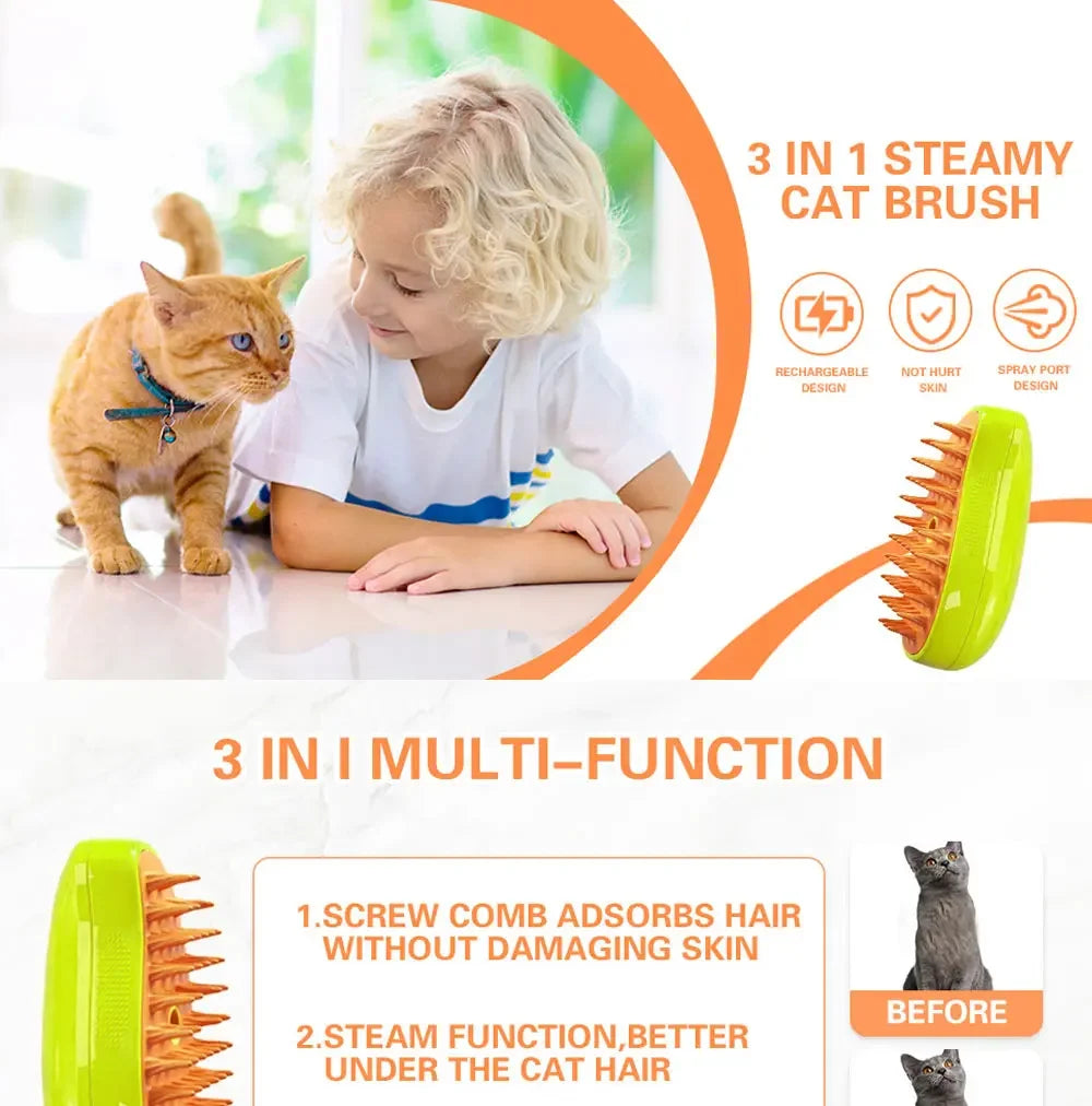 SteamSpa 3-in-1 Brush