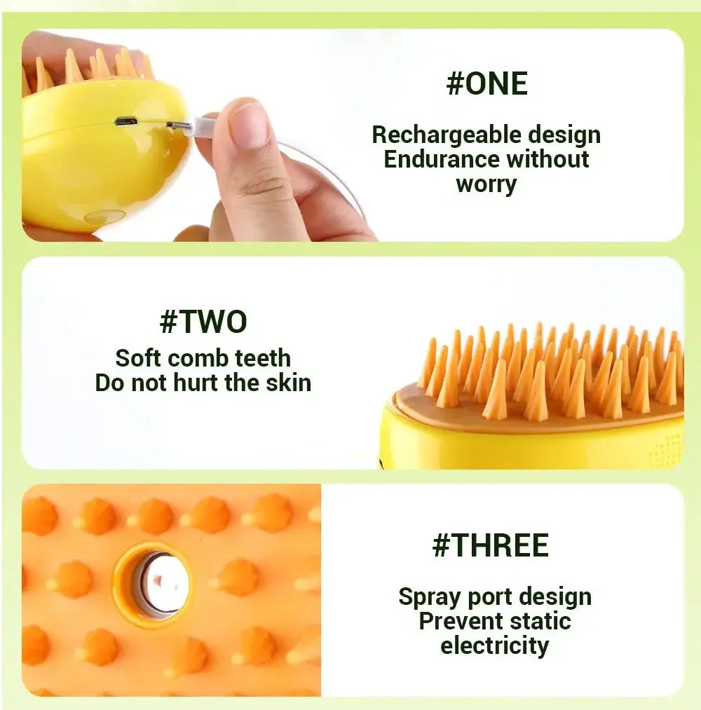 SteamSpa 3-in-1 Brush