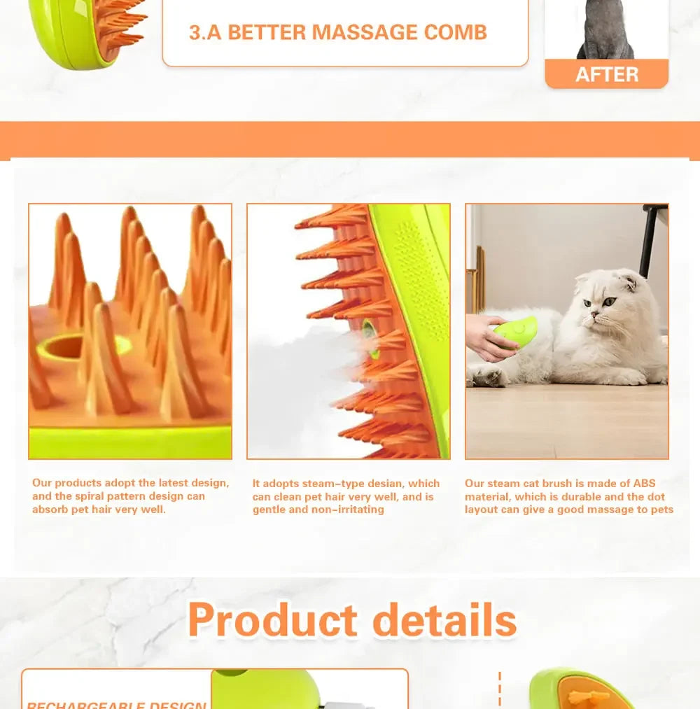 SteamSpa 3-in-1 Brush